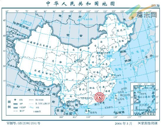 广东省河源市东源县发生4.8级地震